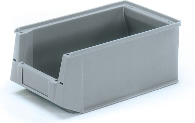Sichtlagerkasten 350/300 x 210 x 145 mm, grau - Fetra