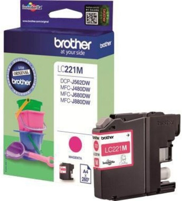 Thumbnail - Tintenpatrone Originalzubehör LC-221M ca. 260 Seiten magenta 5,9ml