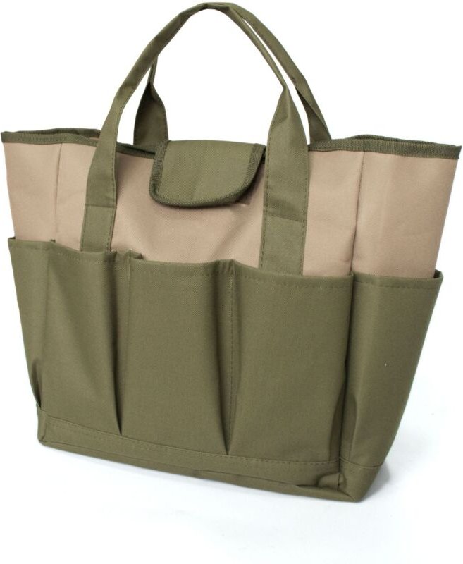 Garten-Tragetasche, kompakte Gartentasche, multifunktionale Garten-Tragetasche mit Taschen, Aufbewahrungstasche für Gart...