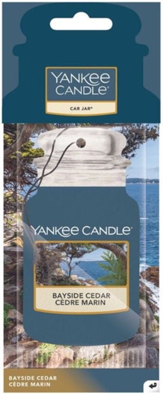 YANKEE CANDLE Auto-Duftkerze, Einzeln, Autoduft, BAYSIDE CEDAR, 15 g