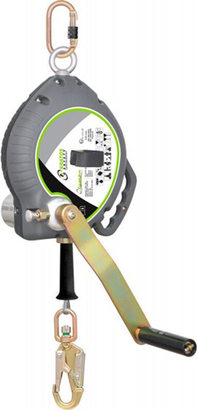 Atex-Höhensicherungsgerät mit automatischem Rückzug – verzinktes Stahlseil – 10 m - FA2040110