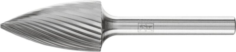 August Rüggeberg Gmbh&co.kg - pferd Hartmetall Frässtift Spitzbogen spg ø 16x30mm Schaft-Ø 6 mm Z3 universal mittel