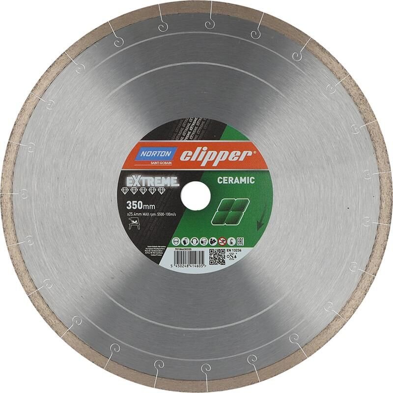 Norton - Diamant-Trennscheibe Ceram xj, 350 x 25,4 mm