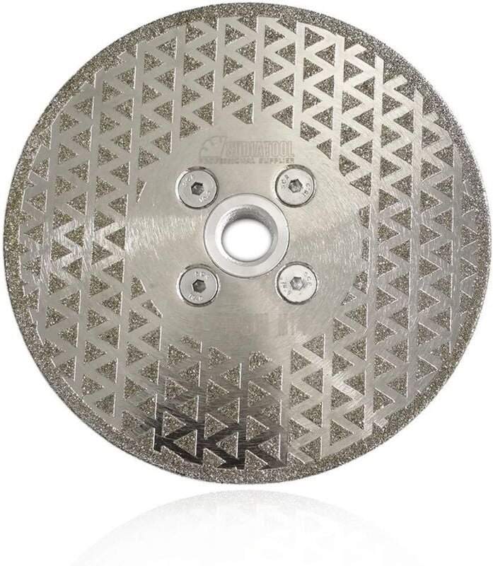 125-mm-Elektrolyt-Diamantsägeblatt zum Schneiden und Schleifen von Stein, Granit, Marmor und Fliesen