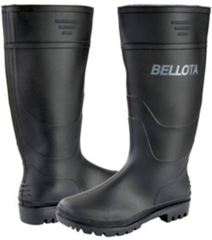 Bellota, schwarzer wasserdichter PVC-Arbeitsstiefel, Größe 47