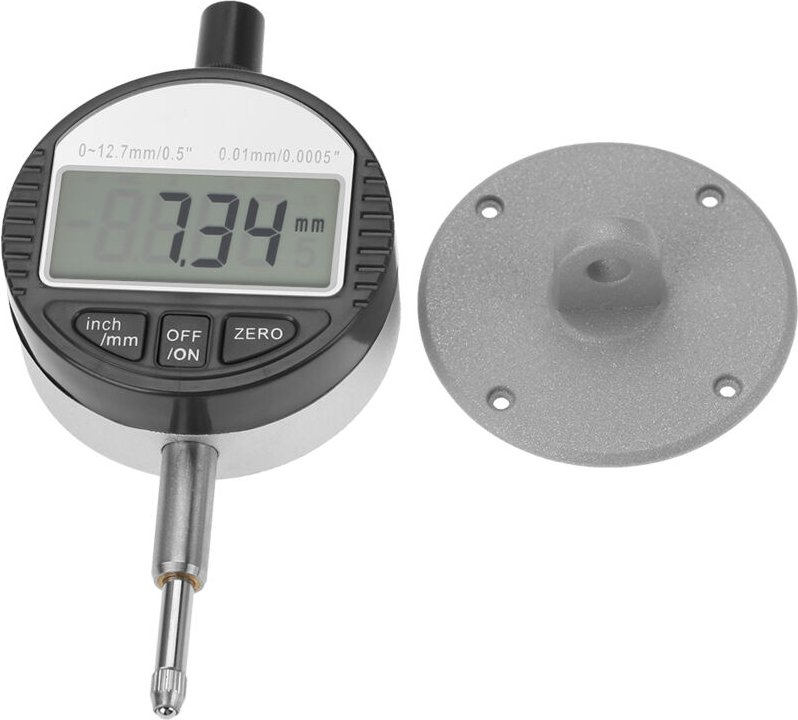 RASTKY Großbildschirm-Digitalanzeige Digitaler Messtaster Messtaster für die Bearbeitung 0-12,7 mm Dicke Industrie und W...