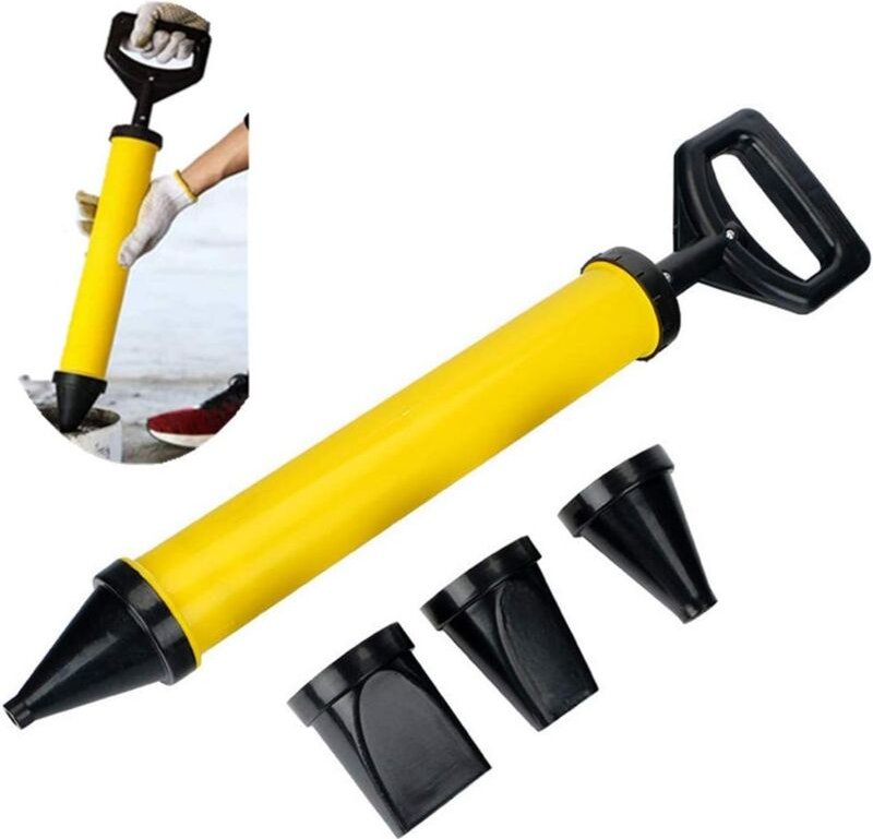 Zementkartuschenpistole, Mörtelpistolen-Set, Kalkmörtelsprühgerät, Kartuschenpistole, Applikatorpistole mit 4 Düsen