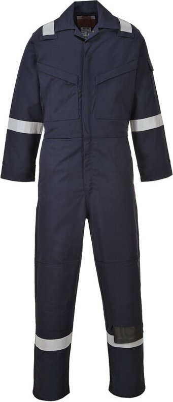 Flammhemmende und antistatische Overall 350g Marine Tall M - FR(42-44) - UK(32-34)