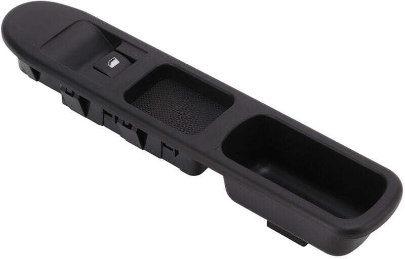 Elektrischer Fensterheberschalter Beifahrerseite 6490.HQ ABS schwarz berührungsempfindlicher Ersatz für PEUGEOT 207