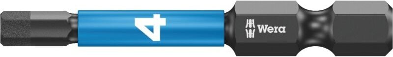 Banyo - Wera 840/4 imp dc Impaktor Bits 6-kant Innensechskant Impakt-/Schlagschraubern, Ausführung: 4mmx50mmx2inch