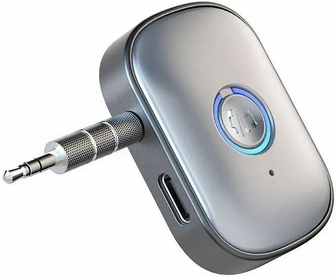 Bluetooth-Zusatzadapter für Musik, Mini-Bluetooth-5.3-Empfänger für Auto/Zuhause, kabelloser Adapter mit 3,5-mm-Klinkens...
