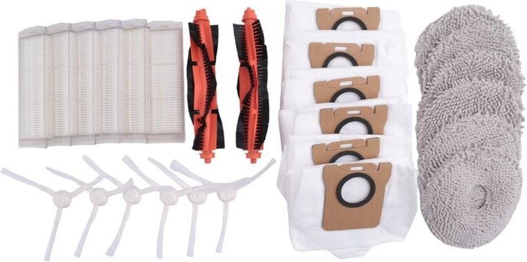 Für M30 Pro/C107 Roboter Vakuum HEPA-Filter Mopp Pad Staub Tasche