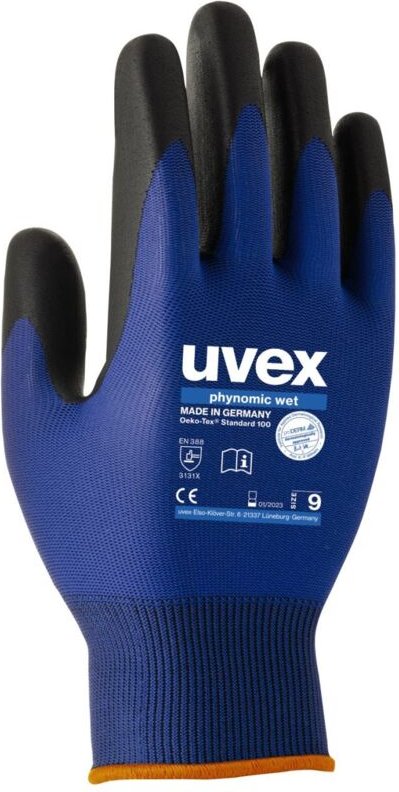 Thumbnail - Uvex - phynomic 6006012 Polymer Montagehandschuh Größe (Handschuhe): 11 en 388 1 Paar
