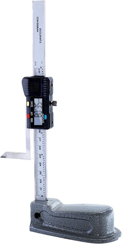 6'' 150mm Digital Tiefenmesser Profi Messwerkzeug LCD-Anzeige Tiefenmessschieber