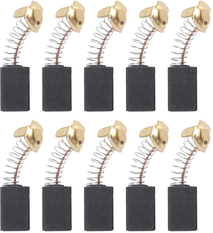 10 StüCke 17 x 13 x 7Mm Elektrowerkzeug Motor KohlebüRste 999038 für Schwarz + Gold + Silber