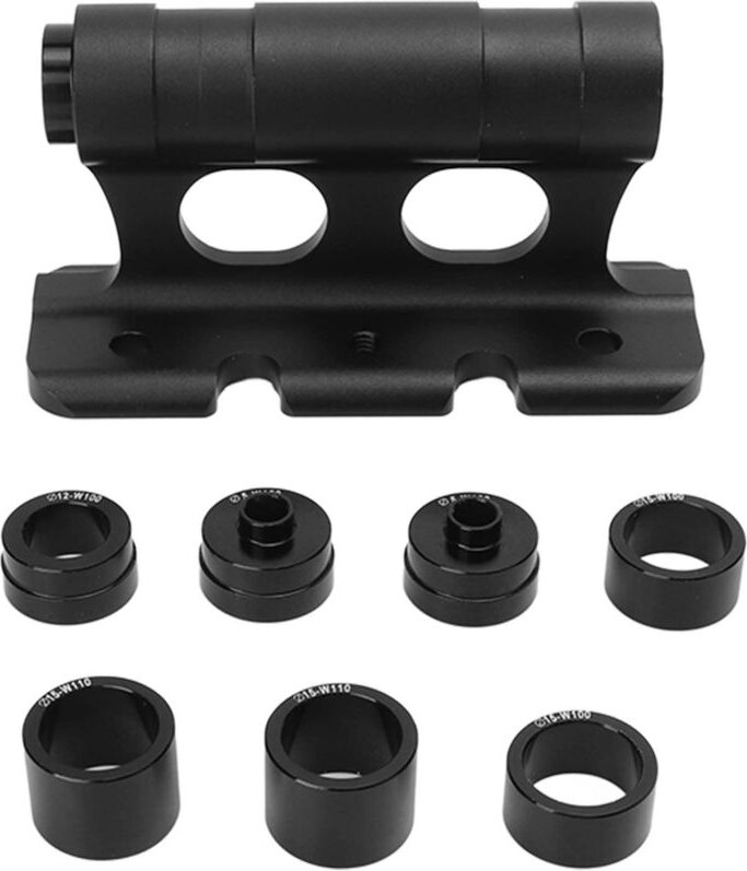 Ej.Life Fahrradgabelhalterung mit Schnellspannhebel Aluminiumlegierung Autoträger Lagerregal für Den Transport