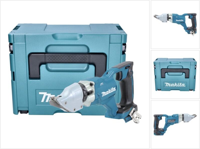 Makita DJS 200 ZJ Akku Blechschere 18 V 2,0 mm Brushless + Makpac - ohne Akku, ohne Ladegerät