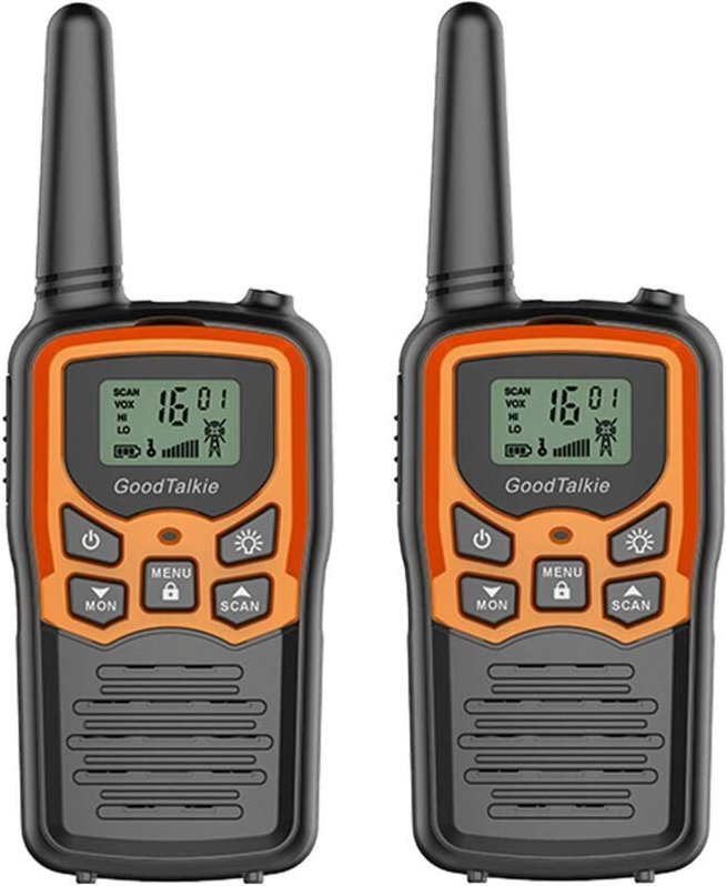 Tonchean - Walkie-Talkie, 22-Kanal-FRS-Walkie-Talkie mit großer Reichweite für Erwachsene, Familien-Walkie-Talkie mit LE...