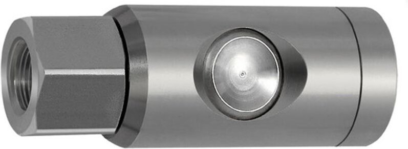 Druckknopf-Sicherheitskupplung nw 7,4, drehbar, es, g 3/8 ig - Riegler