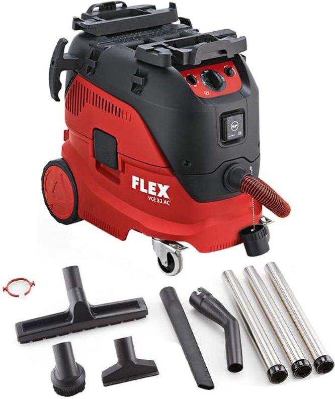Sicherheitssauger Allzwecksauger vce 33 m AC-Kit mit Reinigungsset 445.991 - Flex