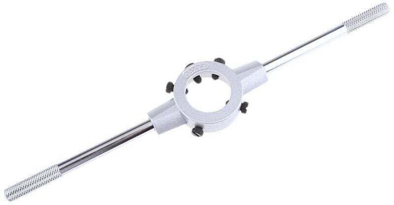 Handplatte für Rundmatrize, Matrizenhalter Nr. 5, 38 x 14 mm