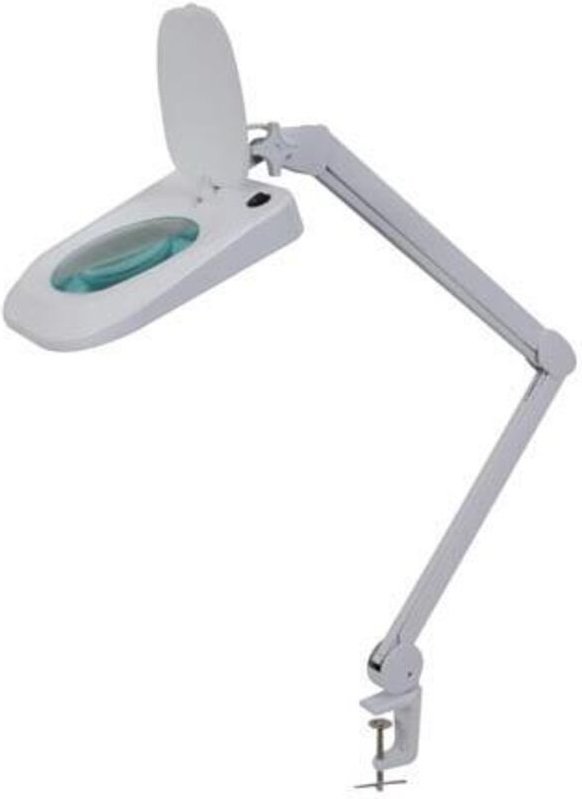 Thumbnail - Velleman - LED-Schreibtischlampe mit Lupe - 5 Dioptrien - 10 w - 60 LEDs - weiß