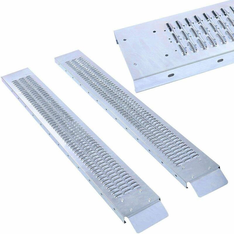 No Brand - Varan Motors - SR611B 160CM auffahrrampe stahl rampe laderampe für motorrad, quad, atv max. 450KG