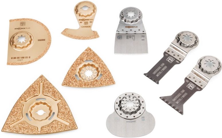 Fein Profi Set Starlock Max Heizung Sanitär 8-teilig Zubehör Set 35222967140