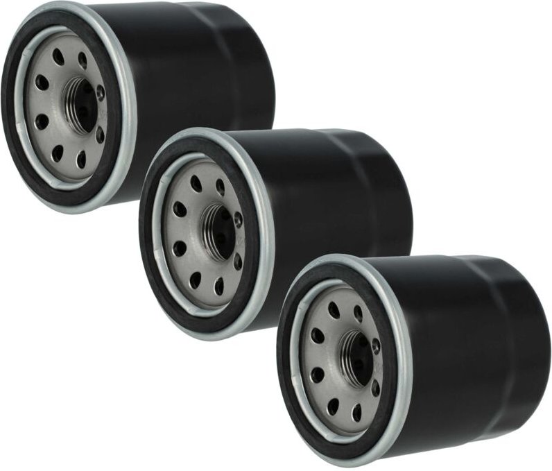Vhbw - 3x Ölfilter kompatibel mit Kawasaki ZX-7R, ZX-6RR, zzr, ZX-9R Bagger-Motoren Kompaktlader