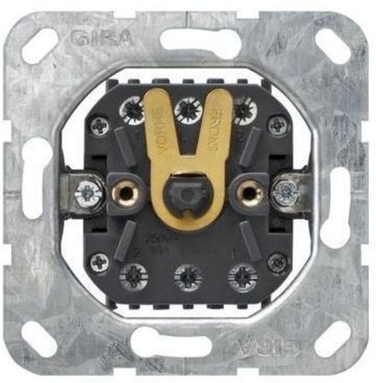 Gira Jalousietast/Schalteinsatz 2-polig 015700