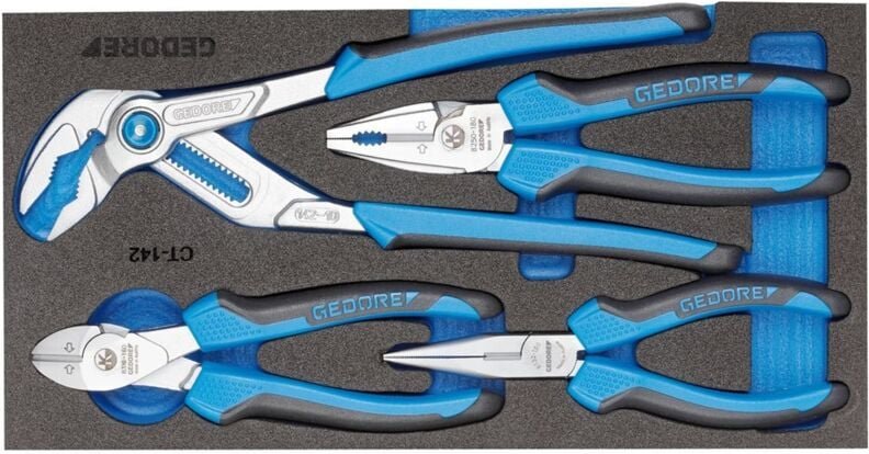 Werkzeugmodul 1500 CT1-142 4-teilig 1/3-Modul - 2309025 - Gedore