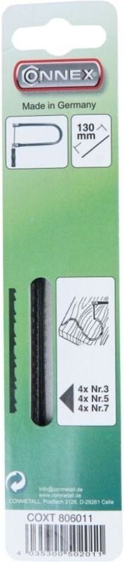 Laubsägeblatt Taifun für Holz - 12 Stück sort. Sägen & Messer