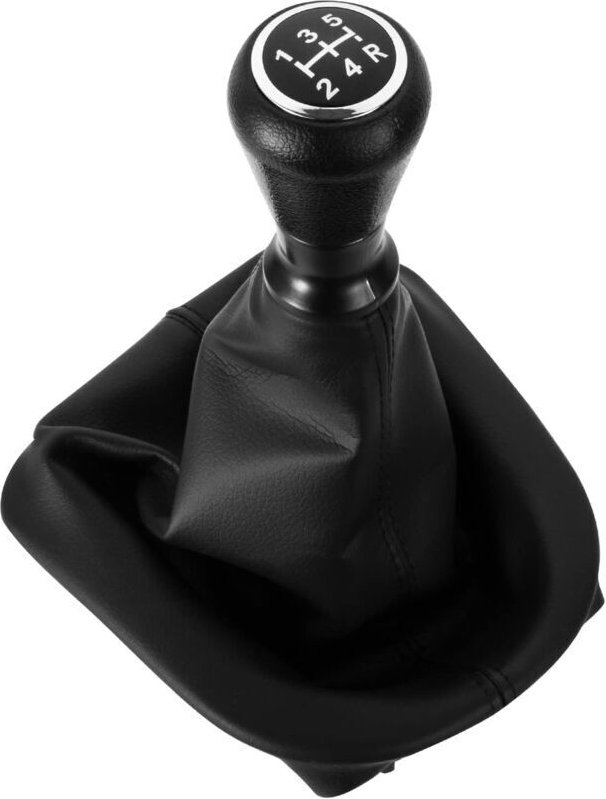 Schaltknauf mit Manschette, kompatibel mit Peugeot 207, 307, 308, 607, 608 und Citroen C3, C4, C5