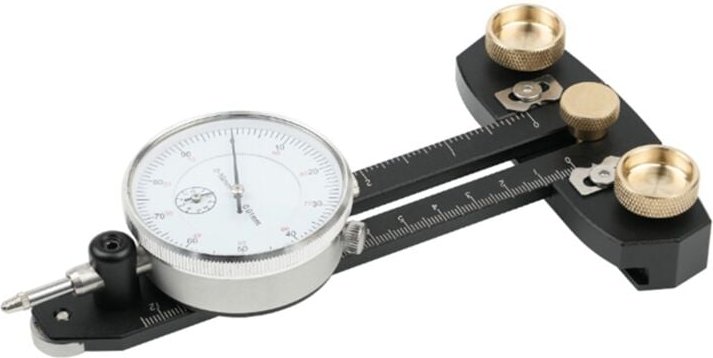 Tisch-Dünnrissmessgerät und Messuhr Holzriss-Schneidführungsband-Fräsmaschine