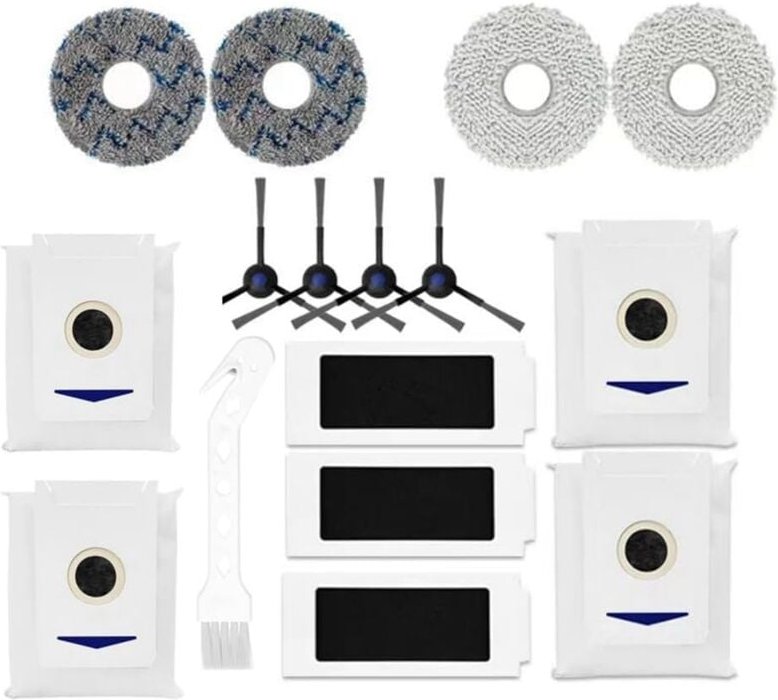 Für M12 Pro Roboter-Staubsauger Seitenbürstenfilter Zubehör