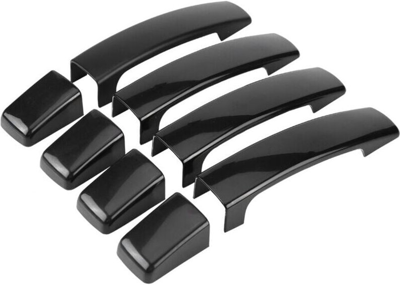 ZVD 4 stücke Auto Glanz Schwarz Außentürgriff Abdeckung Für Range Rover Sport Discovery 3 Freelander 2