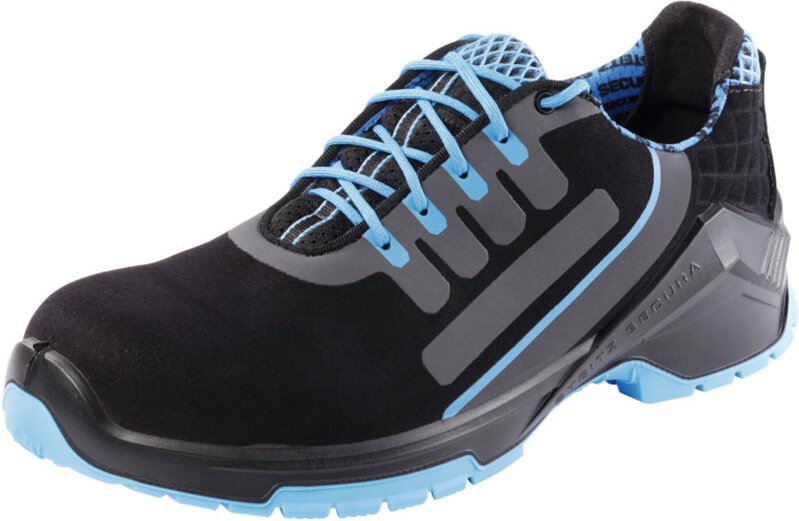 STEITZ SECURA Halbschuh schwarz/blau VD PRO 1500 SF ESD, S3 XB, EU-Schuhgröße: 42