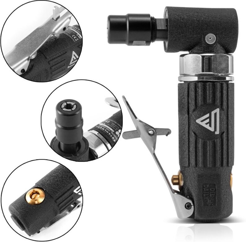 STAHLWERK Mini-Druckluft-Stabschleifer DMS-2000 ST bis zu 20.000 U/min