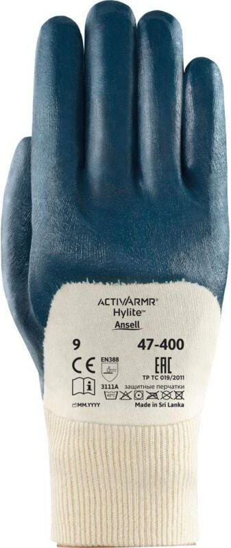 FP - Ansell Handschuh ActivArmr Hylit 47-400, Gr. 10 12 Stk