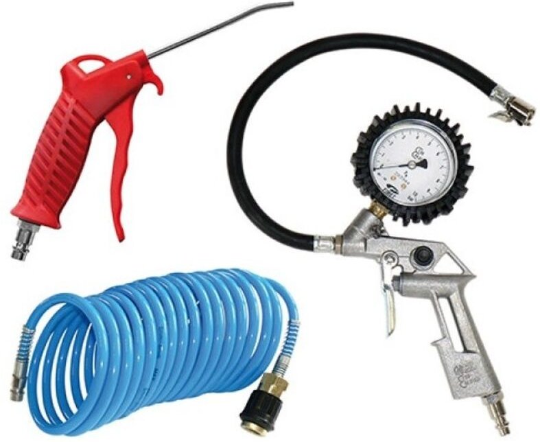 Aufblas-Set und Pneumatikpumpe