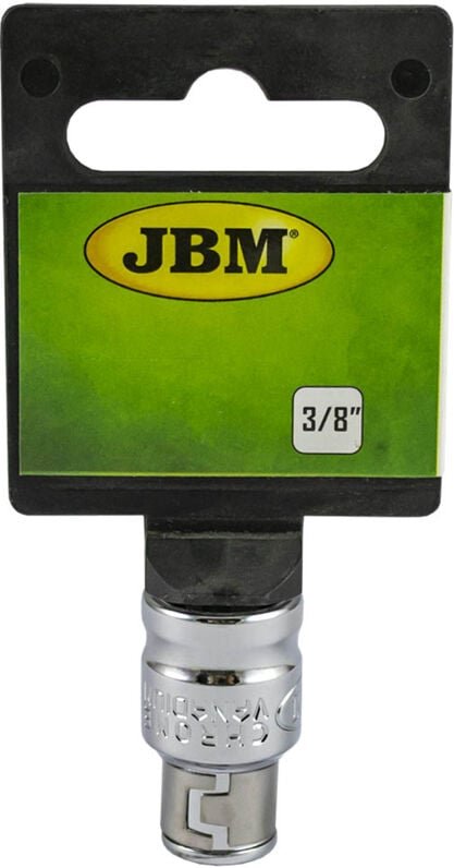 Adapter 3/8' verchromt für 8 mm Köpfe. JBM 13311
