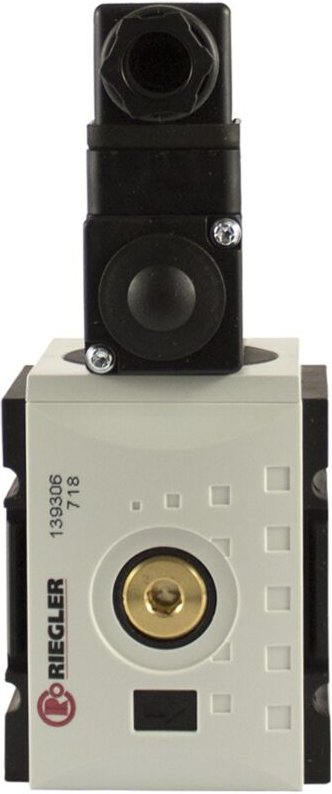 Verteiler »futura«, bg 2, g 3/8, mit Druckschalter 0,5 - 10 bar - Riegler