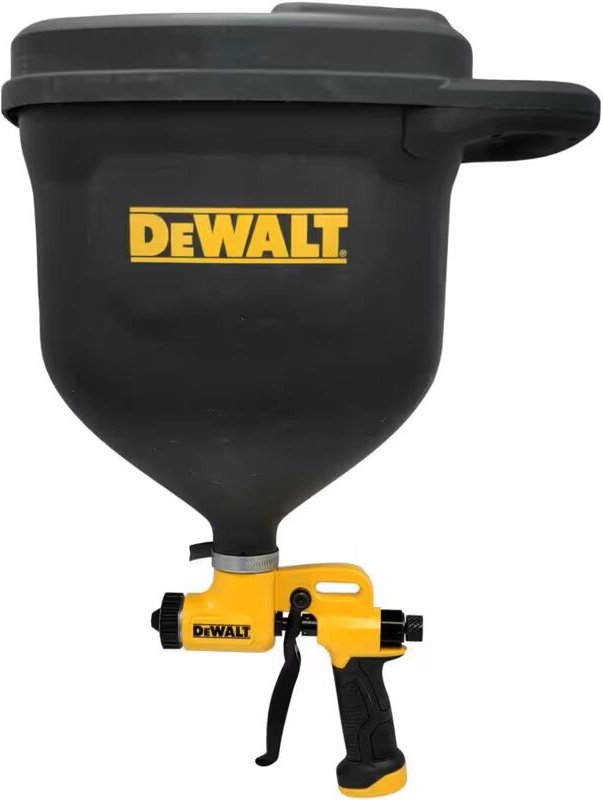 DeWALT 1,75-Gallonen Professionelle Hopper-Spritzpistole + Stecknippel 11,5mm (g 1/4) 2-305