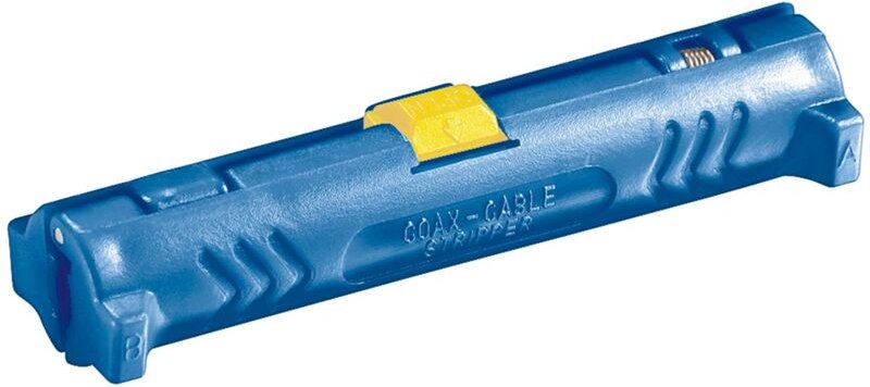 Fixpoint - Koaxial-Abisolierwerkzeug, zum Abmanteln und Abisolieren aller gängigen Koaxialkabel.