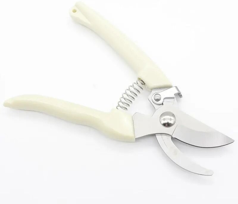 Astschere 17 cm mit rutschfestem Griff Gartenschere aus Edelstahl Leichte Baumschere für Garten & Obstbaumschnitt