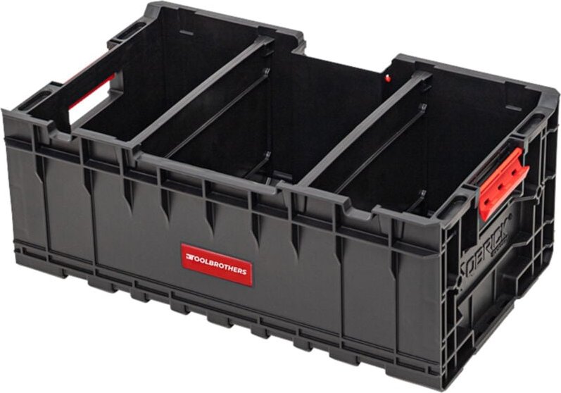 Rhino xxl Werkzeug Box eco Custom 35 l stapelbar mit herausnehmbaren Trennwänden - Toolbrothers