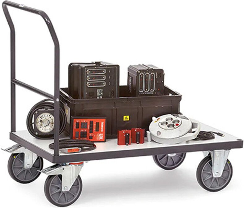 ESD-Wagen - Platte 1000 x 700 mm - Tragfähigkeit 600 kg - 9502/ESD