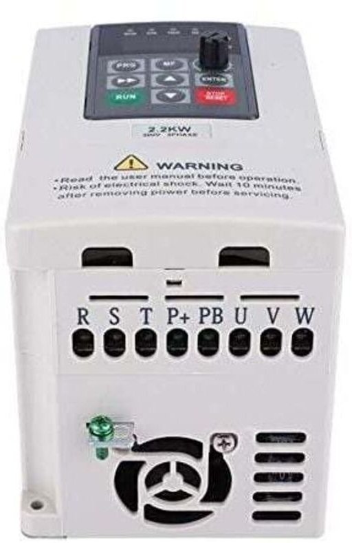 Vtizikl Variateur de Fréquence VFD 380V 2.2KW pour Sortie d'Entrée Triphasée de Contrôle de Vitesse du Moteur