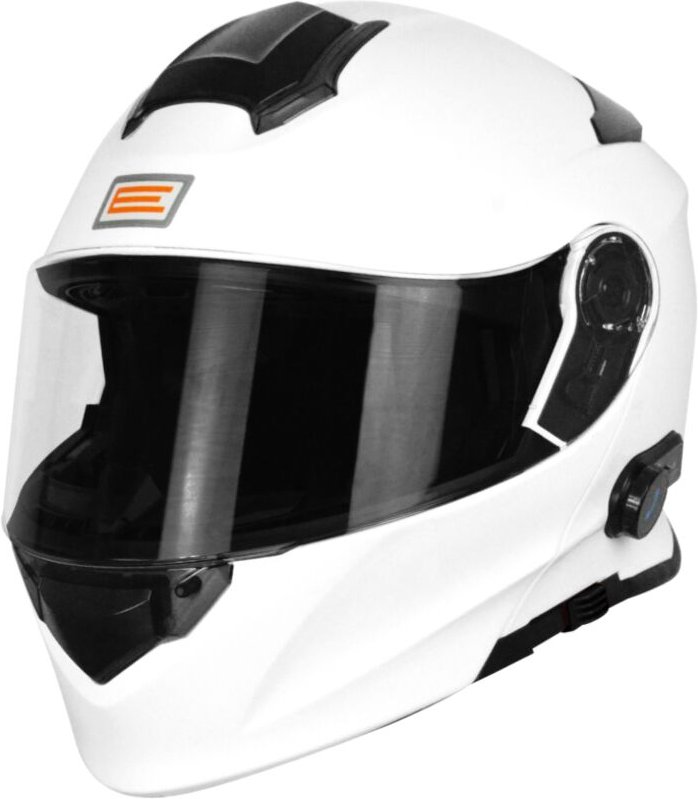 ORIGINE DELTA + BT SOLID weißer Hochglanzhelm XL
