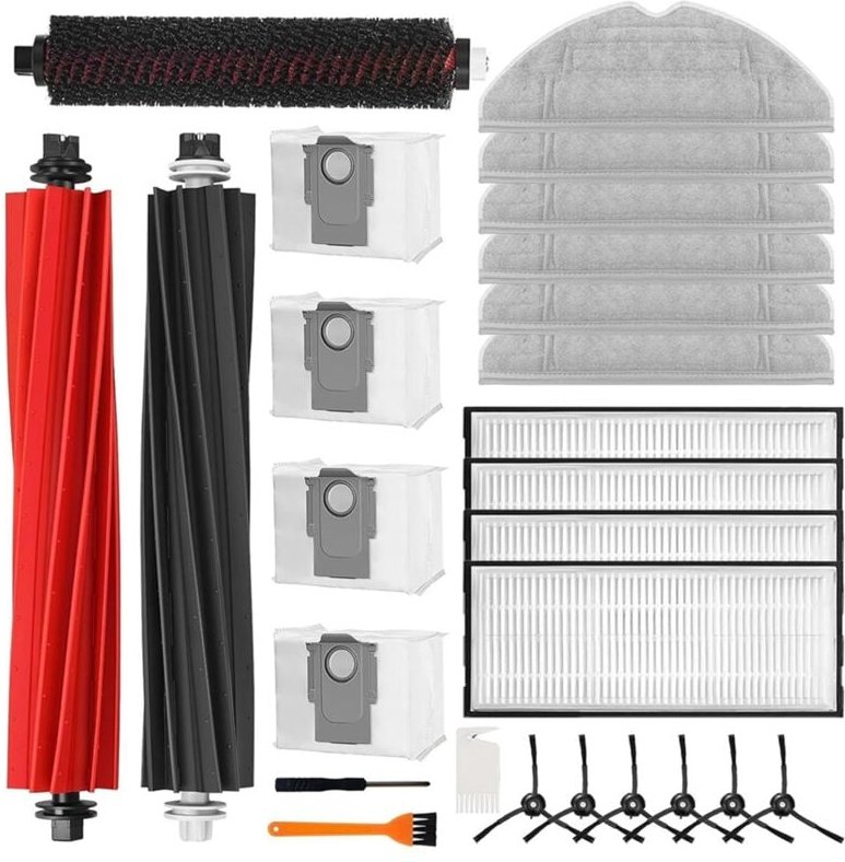 Für S8 Pro Ultra Staubsauger Hauptseitenbürste